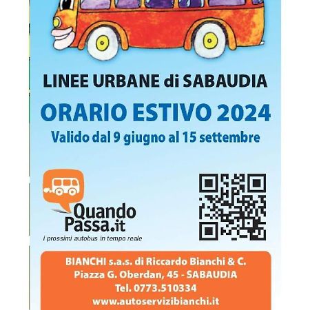 Appartamento Al Primo Piano Margherita Sabaudia Exterior foto